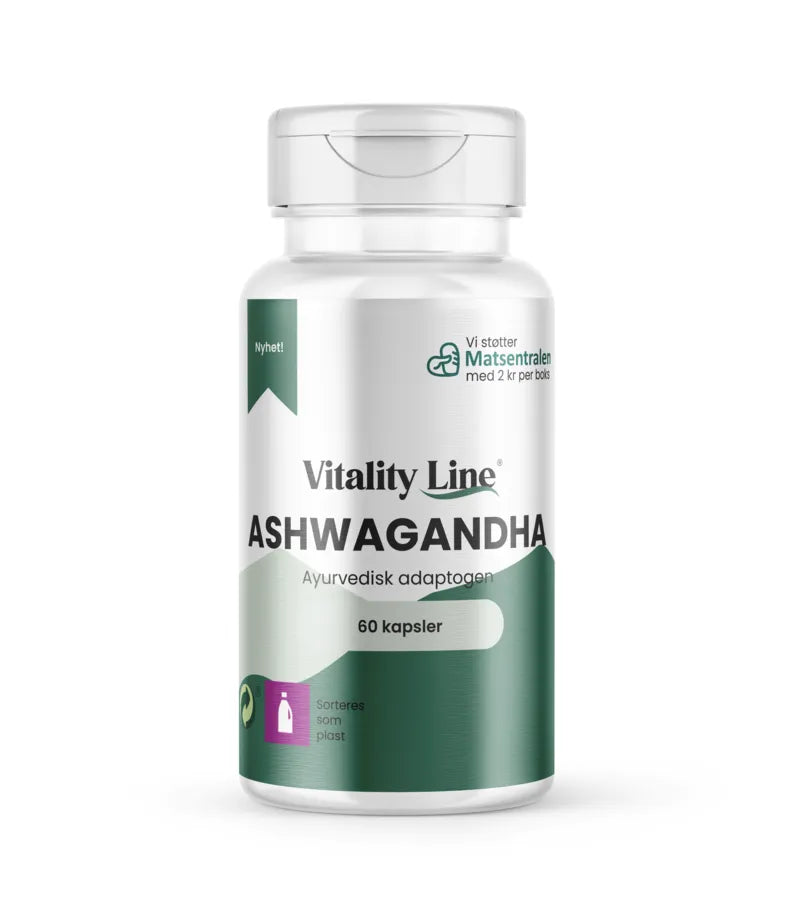 Ashwagandha 60 kapsler